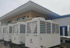 吉林地區(qū)高速服務(wù)站低溫采暖項目